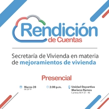 Evento Rendición de Cuentas 