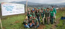 Alcaldía Municipal realiza siembras en zona rural para proteger el agua de Cali