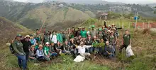 Alcaldía Municipal realiza siembras en zona rural para proteger el agua de Cali