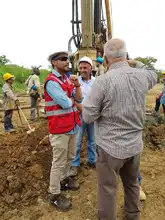 Se inicia la fundición de los 40 pilotes que tendrá el puente sobre el río Lili en la avenida Ciudad de Cali