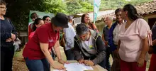 Dagma aseguró conservación de cuencas en Villacarmelo a través de Pago por Servicios Ambientales