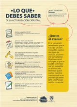 ¿Dudas sobre la actualización y el avalúo?  Catastro Municipal te responde