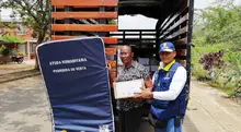Familias afectadas por vendaval e incendios reciben asistencia humanitaria