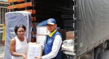 Familias afectadas por vendaval e incendios reciben asistencia humanitaria
