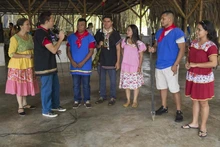 Los juegos autóctonos del cabildo Kofan fueron protagonistas durante su tercer encuentro cultural  