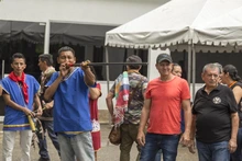 Los juegos autóctonos del cabildo Kofan fueron protagonistas durante su tercer encuentro cultural  