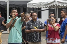 Los juegos autóctonos del cabildo Kofan fueron protagonistas durante su tercer encuentro cultural  