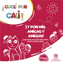 Cuclí por Cali,  juguemos en el mes de la niñez