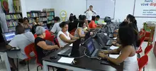 Biblioteca Pública Desepaz: espacio para el teatro y las manualidades 