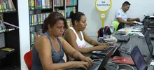 Biblioteca Pública Desepaz: espacio para el teatro y las manualidades 