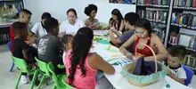 Biblioteca Pública Desepaz: espacio para el teatro y las manualidades 