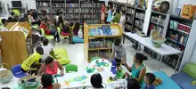 Biblioteca Pública Desepaz: espacio para el teatro y las manualidades 
