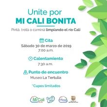 Este 31 de marzo tienes una cita con la ciudad: corre, trota o camina mientras limpias el río Cali