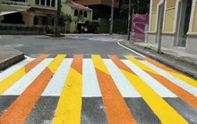 Parque El Peñón se llena de colores para proteger la vida del peatón 