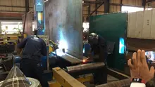 Estructura de puentes de la ampliación Cali - Jamundí se construye en talleres