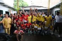 Habitantes de calle jugaron la final del torneo de fútbol y ganaron un avance en su resocialización