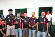 Habitantes de calle jugaron la final del torneo de fútbol y ganaron un avance en su resocialización