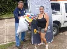 Asistencia humanitaria llegó a familias afectadas por lluvias