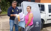 Asistencia humanitaria llegó a familias afectadas por lluvias