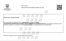 Certificado Catastral con firma mecánica, hace más fácil y rápido su trámite