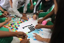 Metiendo goles por la educación