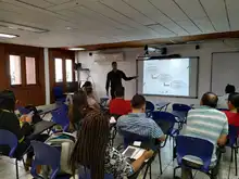 Foto 5 Tercera jornada del taller de socialización del Marco Geoestadístico Territorial 