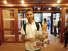 Estudiantes de Mi Comunidad es Escuela presentes en el TedX Cali