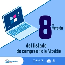 Ya puede descargar la octava versión del listado de compras de la Alcaldía 