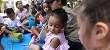 El barrio Las Delicias se llenó de color con la intervención de Uban 95