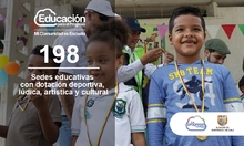 198 Sedes Educativas con dotación
