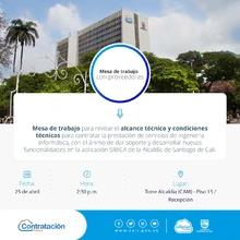 Asista a la mesa de trabajo con proveedores de servicios de ingeniería informática