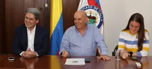 Parque Central arrancó obras haciendo demolición de zona dura