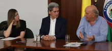 Parque Central arrancó obras haciendo demolición de zona dura