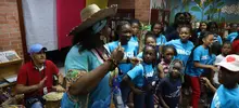 Con rondas, juegos y espectáculos, los niños disfrutaron su día en el Centro Cultural de Cali