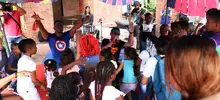 Con rondas, juegos y espectáculos, los niños disfrutaron su día en el Centro Cultural de Cali