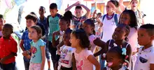 Con rondas, juegos y espectáculos, los niños disfrutaron su día en el Centro Cultural de Cali
