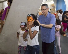 Un safari lleno de diversión se tomó la Ludoteca fija en la conmemoración del Mes de la Niñez