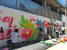 Cali dedica murales a la paz y a la educación