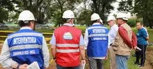 Con la fundición del primer pilote, se dio inicio a la construcción del puente de la 100 con 25