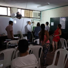 Todo listo para iniciar trabajos eléctricos en la institución Juan Pablo II