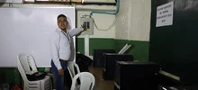 Todo listo para iniciar trabajos eléctricos en la institución Juan Pablo II