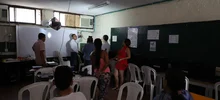 Todo listo para iniciar trabajos eléctricos en la institución Juan Pablo II