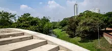 Secretaría de Infraestructura comprometida con la terminación y entrega del parque lineal Río Cali