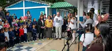 Histórico: alcalde Armitage inaugura 34 instituciones educativas de la zona rural 