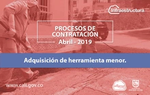 Adquisición de herramienta menor