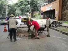 Bachetón se tomó el oeste de Cali y transformó las calles de este corredor vial