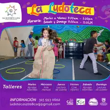 Talleres gratuitos en la Ludoteca Fija, un lugar para divertirse en familia
