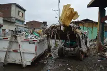 Urgente llamado a la ciudadanía para que no arroje más basura ni escombros en el área de renovación urbana de Cali