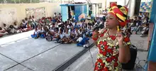 Una fiesta para celebrar la herencia africana en la IEO Carlos Holguín Mallarino, sede Niño Jesús de Atocha