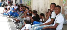 Una fiesta para celebrar la herencia africana en la IEO Carlos Holguín Mallarino, sede Niño Jesús de Atocha